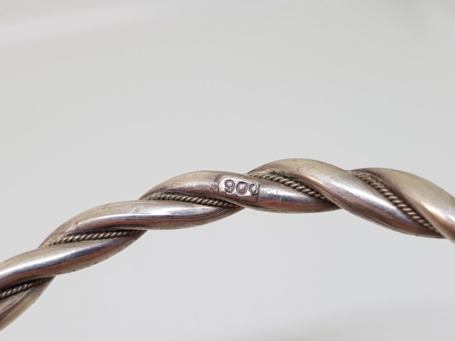 ÖZEL YAPIM GÜMÜŞ BİLEZİK