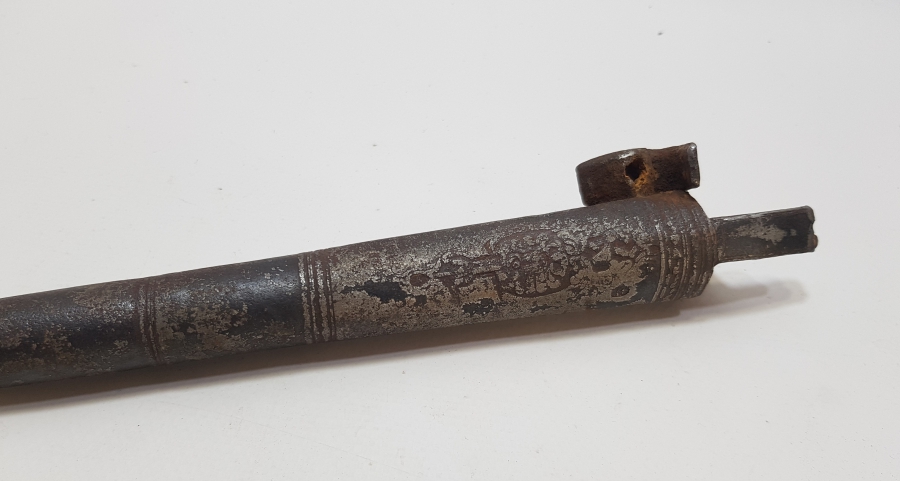 ÜZERİ KABARTMA İŞÇİLİKLİ OSMANLI DÖNEMİ 1800 BAŞLARI PİŞTOV NAMLUSU