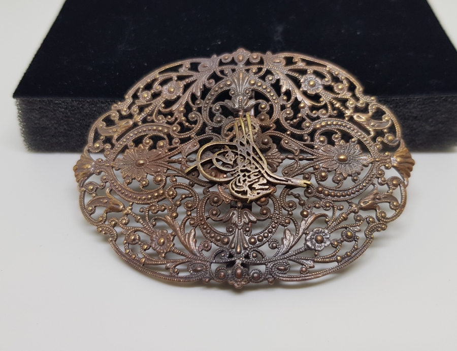 MEHMET REŞAT HAN TUĞRALI OSMANLI DÖNEMİ KEMER TOKASI