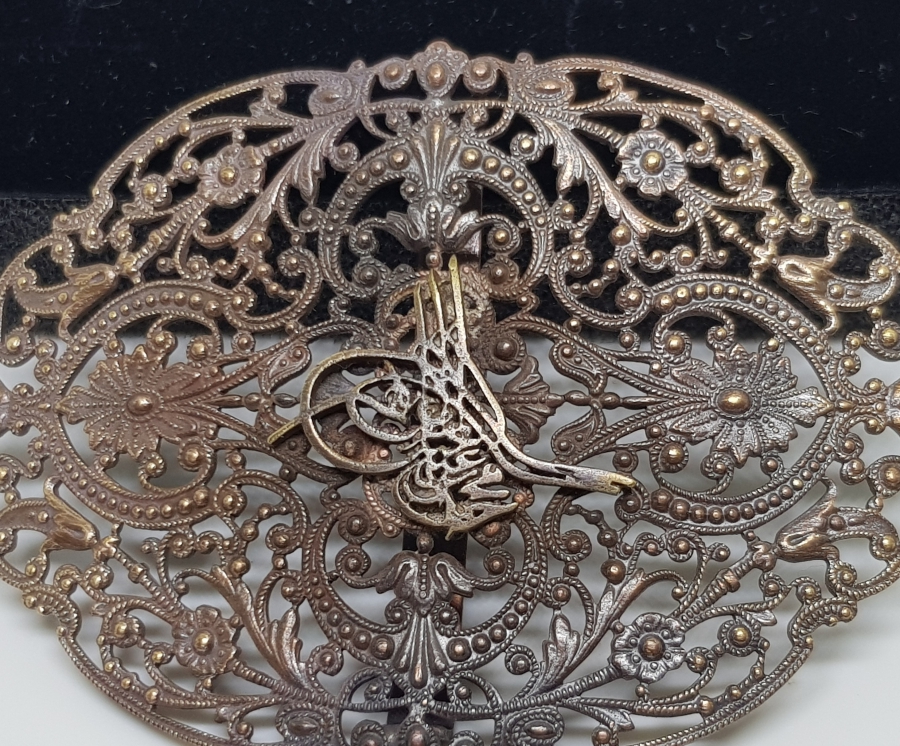 MEHMET REŞAT HAN TUĞRALI OSMANLI DÖNEMİ KEMER TOKASI