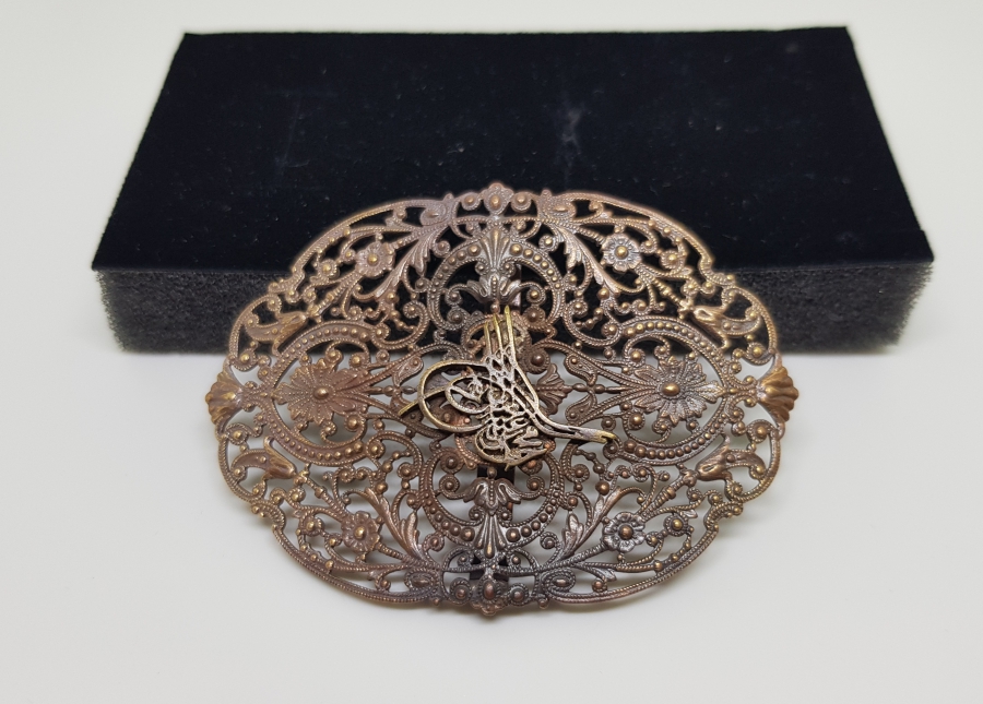 MEHMET REŞAT HAN TUĞRALI OSMANLI DÖNEMİ KEMER TOKASI