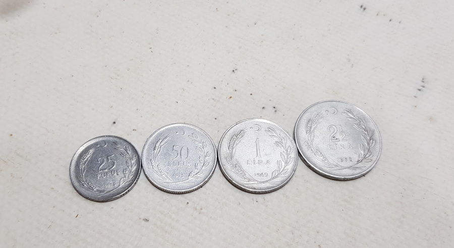 1970-1980LERDEN ANTİKA PARA LOTU