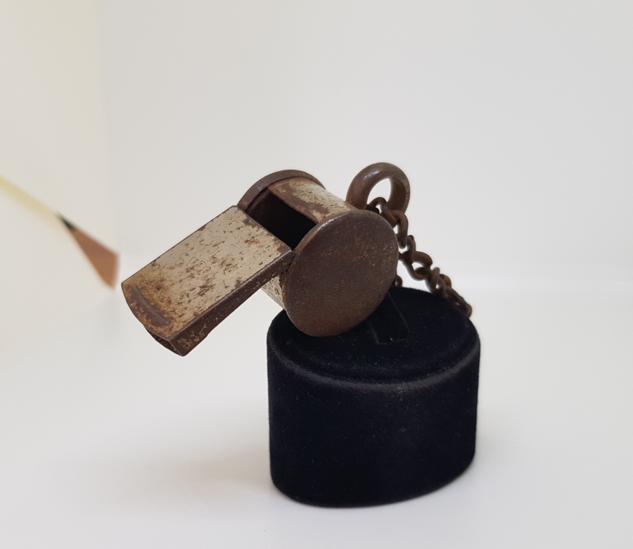 ORİJİNAL ZİNCİRİYLE İŞGAL DÖNEMİ OSMANLI POLİS DÜDÜĞÜ