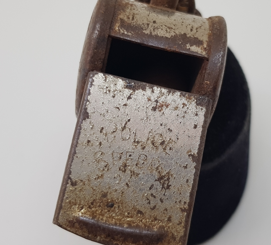 ORİJİNAL ZİNCİRİYLE İŞGAL DÖNEMİ OSMANLI POLİS DÜDÜĞÜ