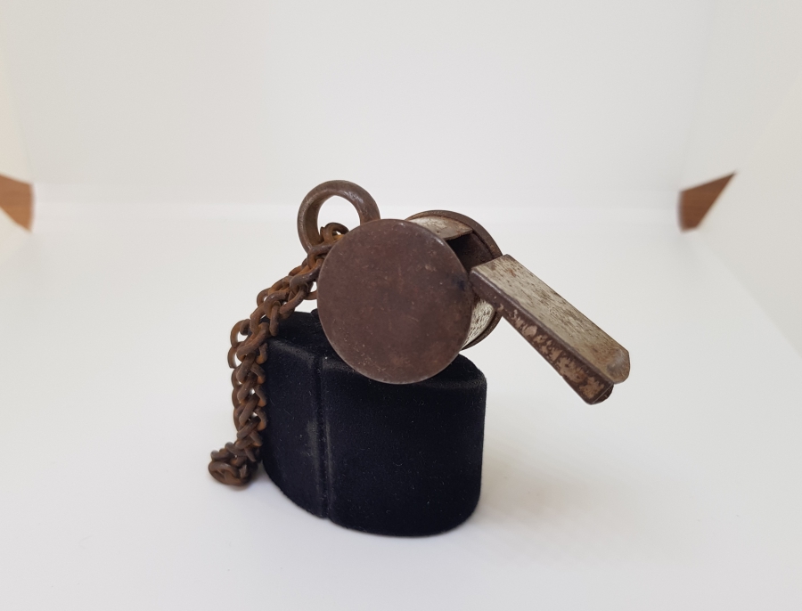 ORİJİNAL ZİNCİRİYLE İŞGAL DÖNEMİ OSMANLI POLİS DÜDÜĞÜ