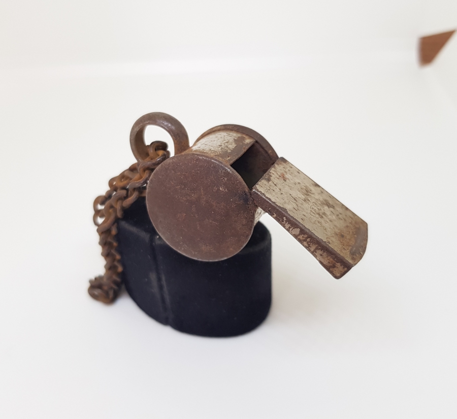 ORİJİNAL ZİNCİRİYLE İŞGAL DÖNEMİ OSMANLI POLİS DÜDÜĞÜ