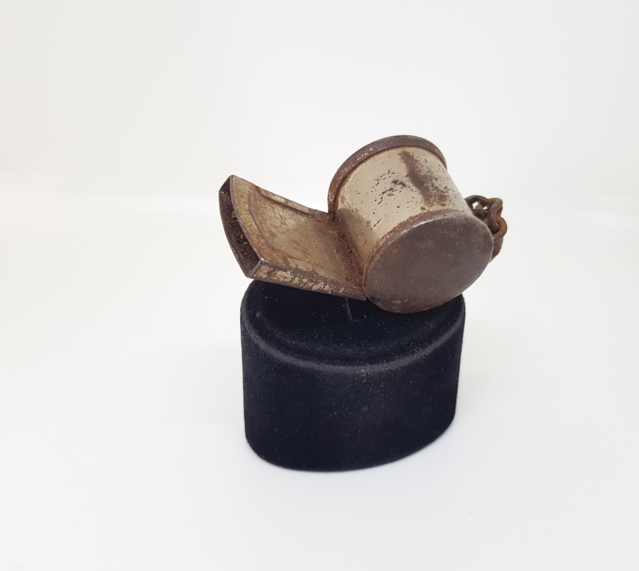 ORİJİNAL ZİNCİRİYLE İŞGAL DÖNEMİ OSMANLI POLİS DÜDÜĞÜ