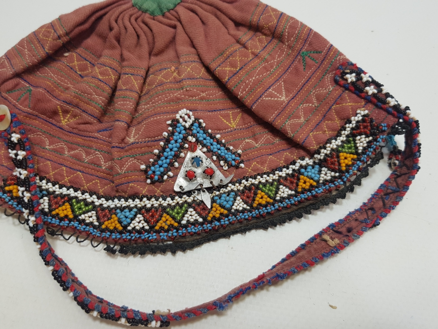 OSMANLI DÖNEMİ ŞAMAN İŞİ ÇOK NADİR BEBEK BAŞLIĞI