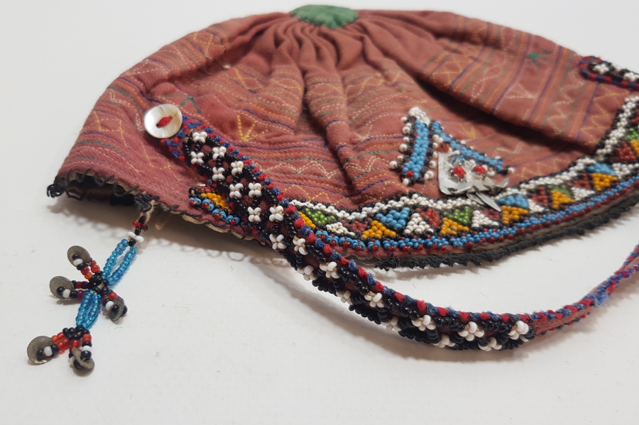 OSMANLI DÖNEMİ ŞAMAN İŞİ ÇOK NADİR BEBEK BAŞLIĞI