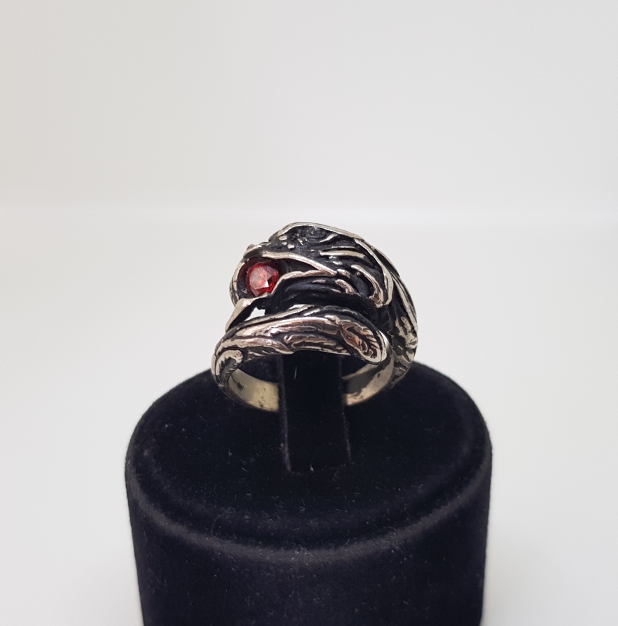 KARTAL FİGÜRLÜ GÜMÜŞ YÜZÜK