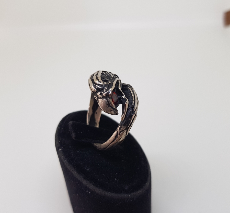 KARTAL FİGÜRLÜ GÜMÜŞ YÜZÜK