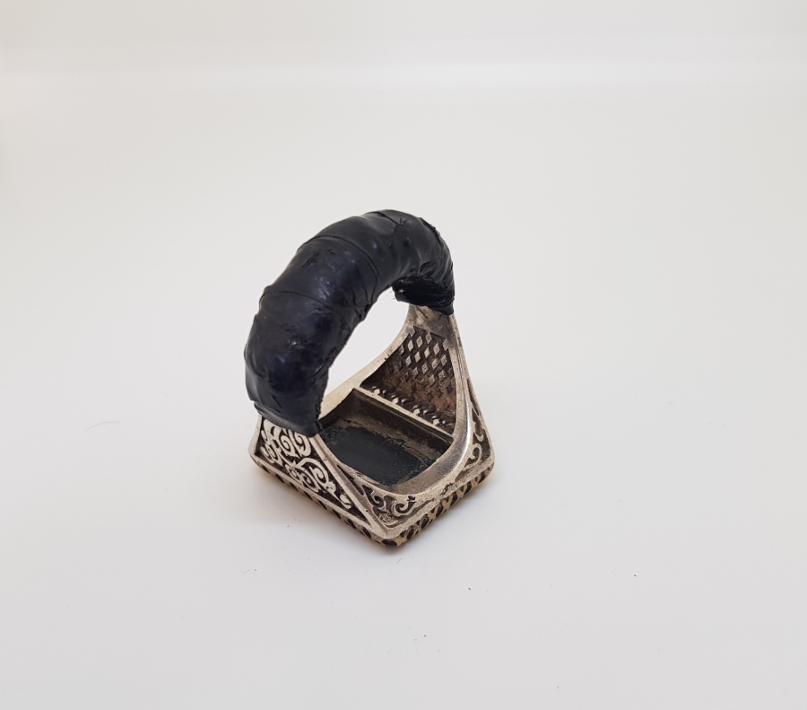 ZÜLFİKAR GÖRSELLİ BÜYÜK BOY GÜMÜŞ YÜZÜK