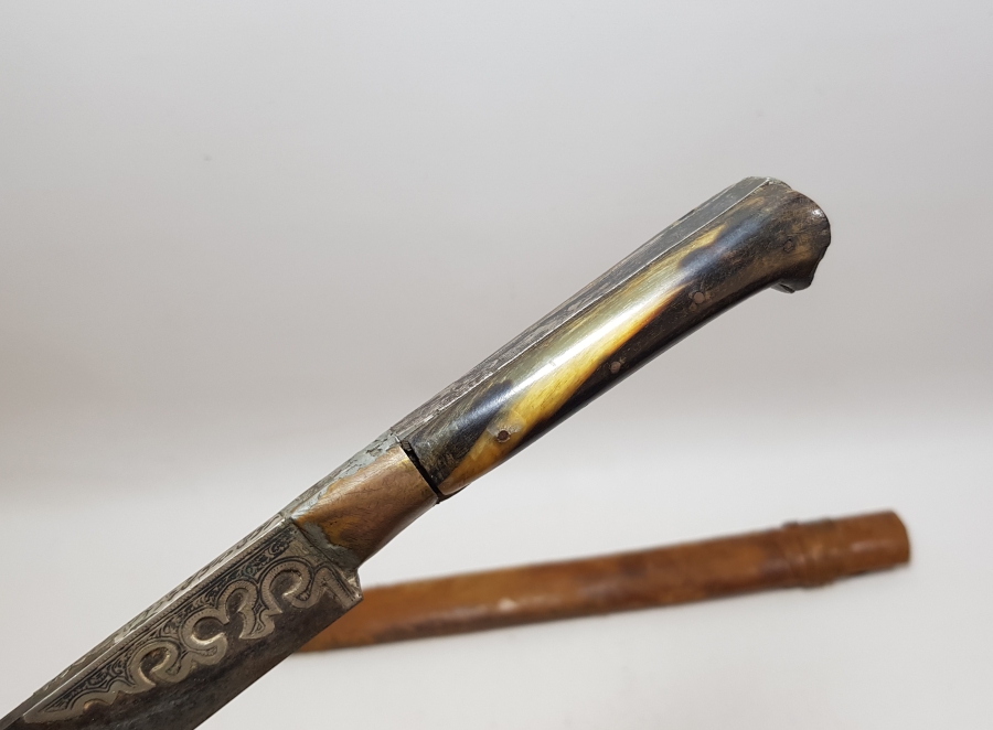 ORİJİNAL KININDA OSMANLI DÖNEMİ ÇOK NADİR YENİÇERİ LEVENT KILICI