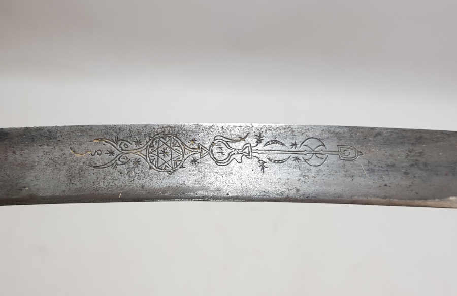 ORİJİNAL KININDA OSMANLI DÖNEMİ ÇOK NADİR YENİÇERİ LEVENT KILICI