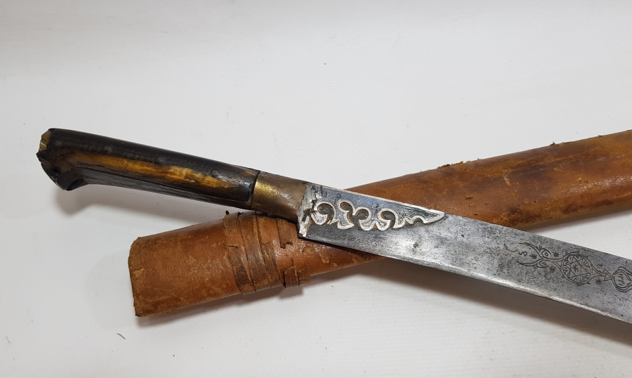 ORİJİNAL KININDA OSMANLI DÖNEMİ ÇOK NADİR YENİÇERİ LEVENT KILICI