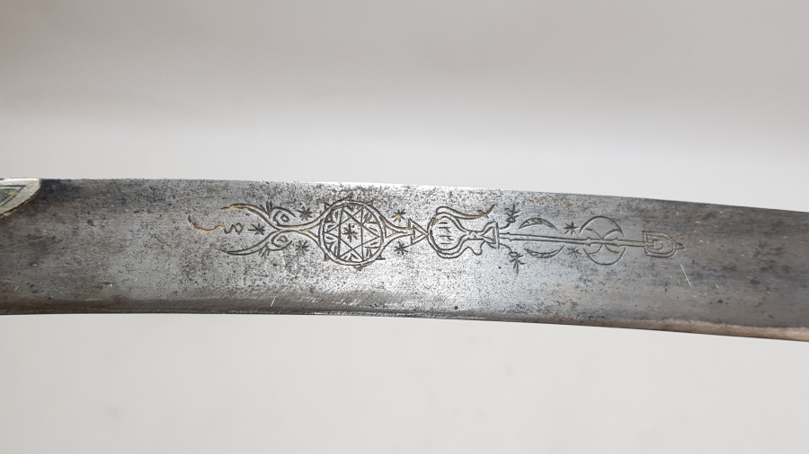 ORİJİNAL KININDA OSMANLI DÖNEMİ ÇOK NADİR YENİÇERİ LEVENT KILICI