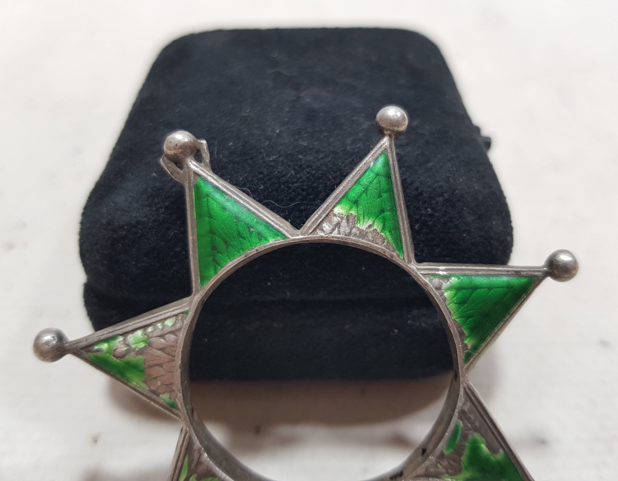 OSMANLI DÖNEMİ 3. DERECE NİŞAN-I OSMANİ MADALYASI PARÇASI