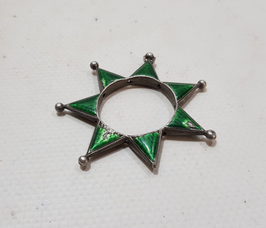 OSMANLI DÖNEMİ 3. DERECE NİŞAN-I OSMANİ MADALYASI PARÇASI