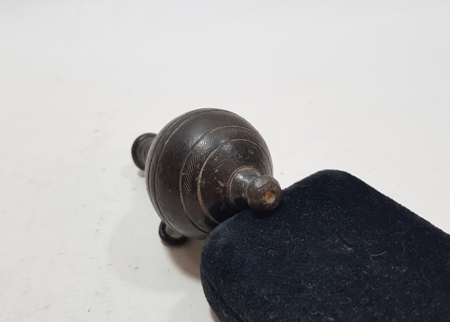 OSMANLI DÖNEMİ BRONZ BARUTLUK