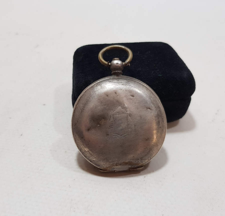 OSMANLI DÖNEMİ GÜMÜŞ CEP SAATİ KASASI