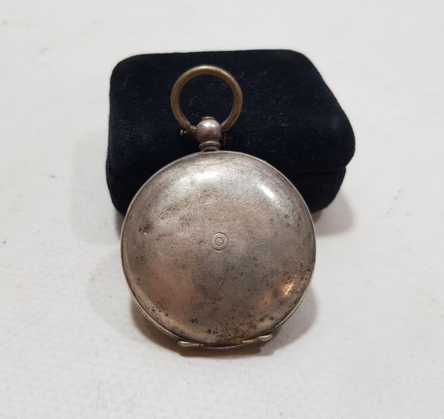 OSMANLI DÖNEMİ GÜMÜŞ CEP SAATİ KASASI