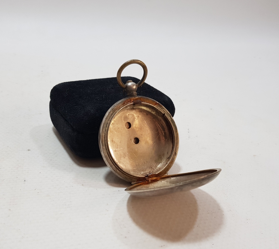 OSMANLI DÖNEMİ GÜMÜŞ CEP SAATİ KASASI