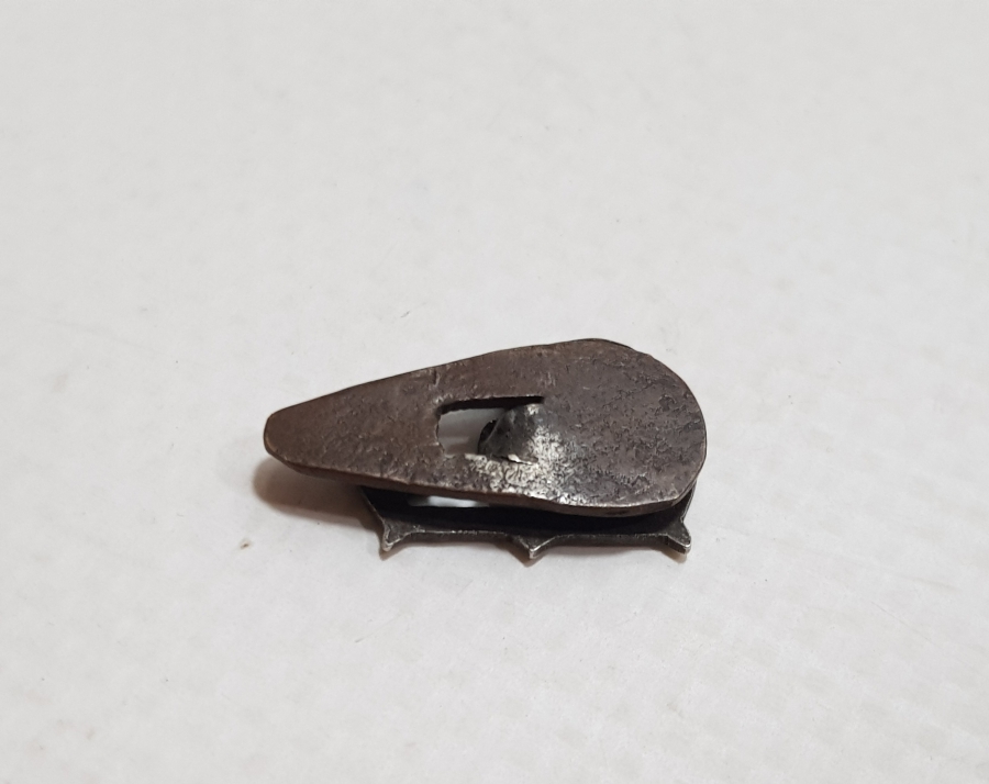 ÖZEL YAPIM ANTİKA GÜMÜŞ ROZET