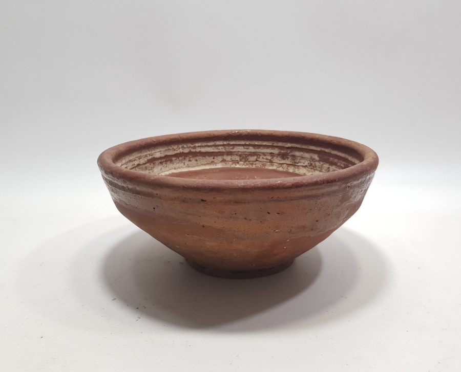 OSMANLI DÖNEMİ KINIK İŞİ SIRLI YOĞURT KASESİ