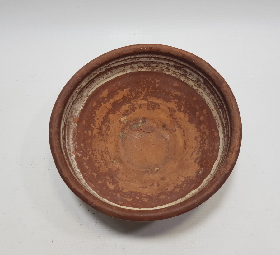 OSMANLI DÖNEMİ KINIK İŞİ SIRLI YOĞURT KASESİ