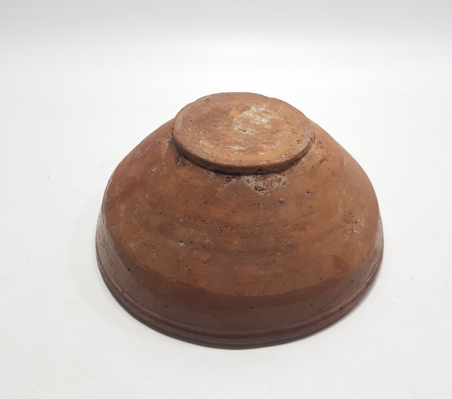 OSMANLI DÖNEMİ KINIK İŞİ SIRLI YOĞURT KASESİ