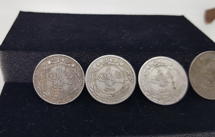 MEHMET REŞAT HAN DÖNEMİ 4 ADET 20 PARA