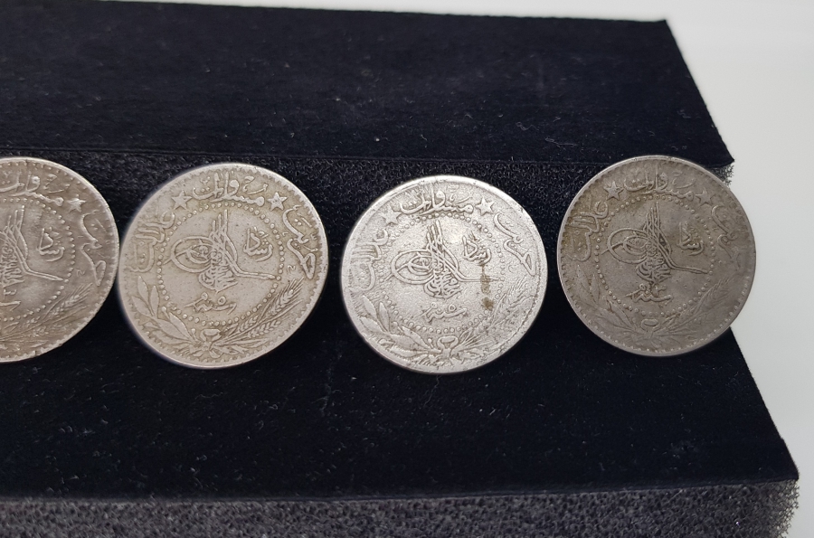 MEHMET REŞAT HAN DÖNEMİ 4 ADET 20 PARA