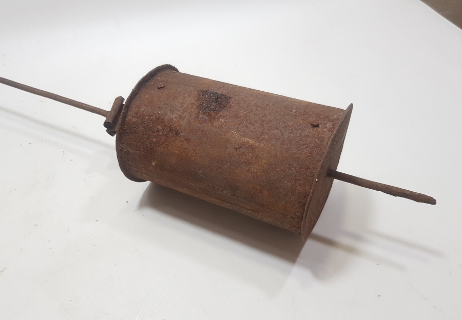 OSMANLI DÖNEMİ NADİR FORMDA KAHVECİ İŞİ KAHVE KAVURGASI