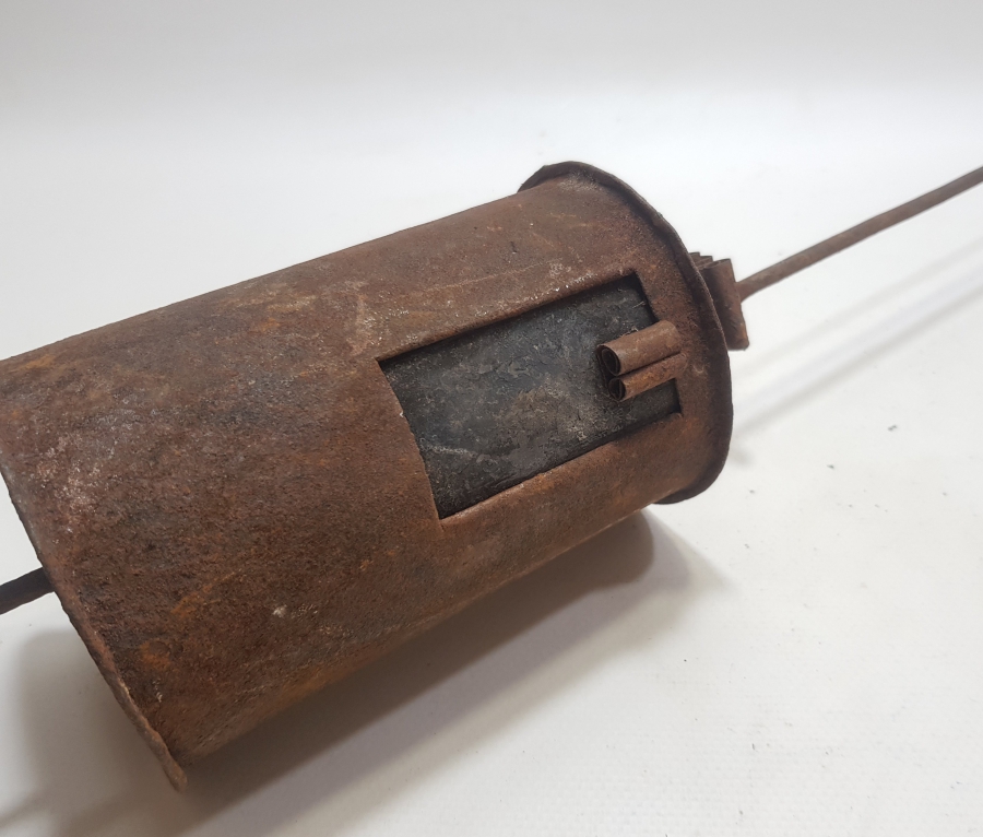 OSMANLI DÖNEMİ NADİR FORMDA KAHVECİ İŞİ KAHVE KAVURGASI