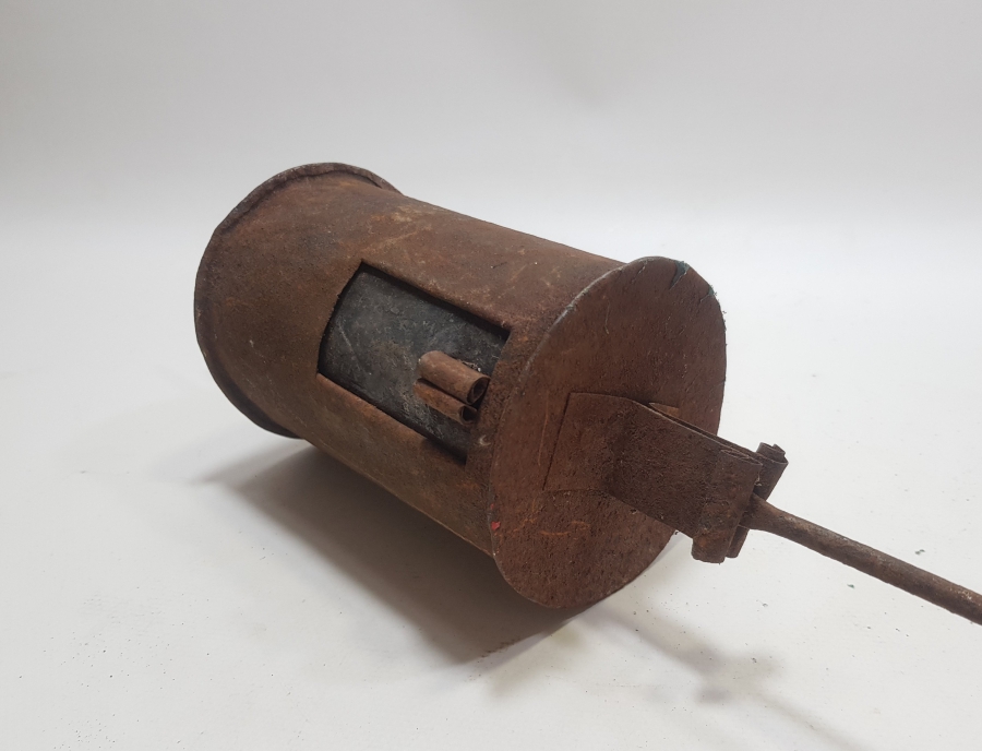 OSMANLI DÖNEMİ NADİR FORMDA KAHVECİ İŞİ KAHVE KAVURGASI