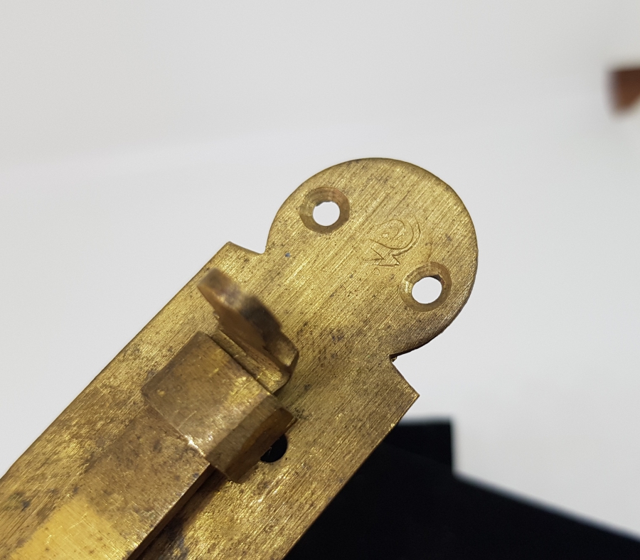 OSMANLI DÖNEMİ SÜLEYMANİYE DAMGALI NADİR KAPI ARKASI KİLİDİ