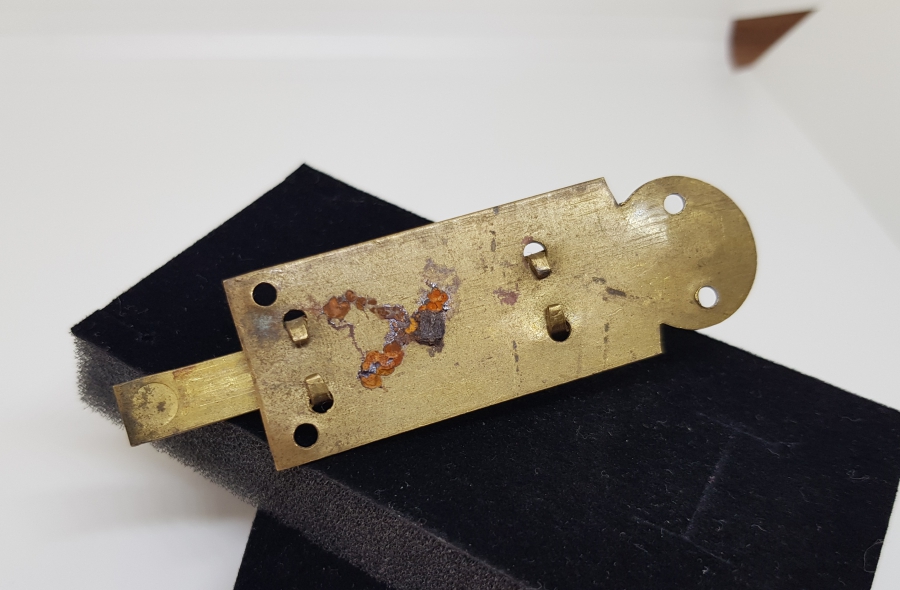 OSMANLI DÖNEMİ SÜLEYMANİYE DAMGALI NADİR KAPI ARKASI KİLİDİ