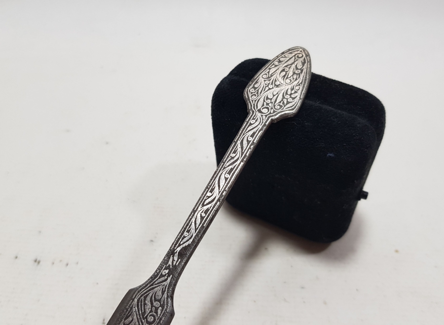 KOFGARİ İŞÇİLİKLİ OSMANLI DÖNEMİ NADİR FORMDA BURSA İŞİ ZARF AÇACAĞI