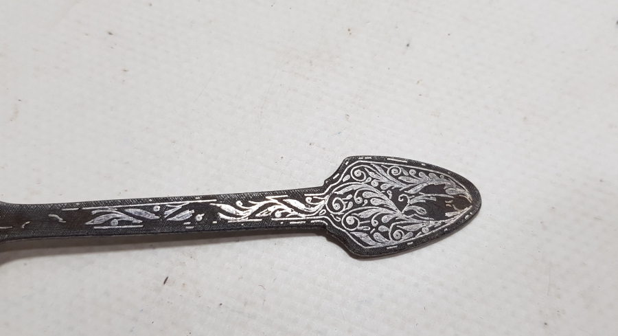 KOFGARİ İŞÇİLİKLİ OSMANLI DÖNEMİ NADİR FORMDA BURSA İŞİ ZARF AÇACAĞI