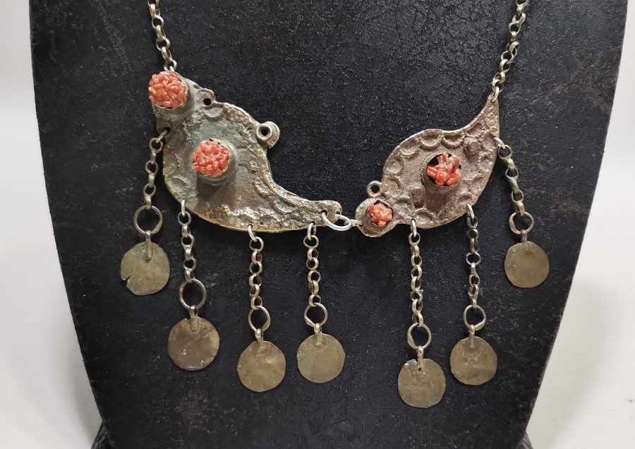 OSMANLI DÖNEMİ MERCAN TAŞLI GERDANLIK