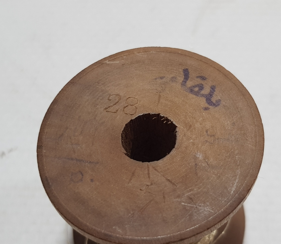 ÜZERİ OSMANLICA YAZILI OSMANLI DÖNEMİ MAKARASINDA GÜMÜŞ SIRMA