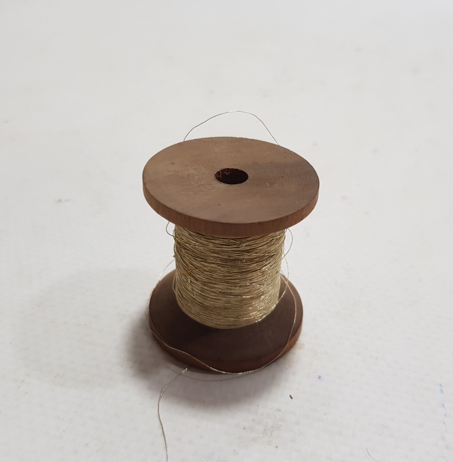 ÜZERİ OSMANLICA YAZILI OSMANLI DÖNEMİ MAKARASINDA GÜMÜŞ SIRMA