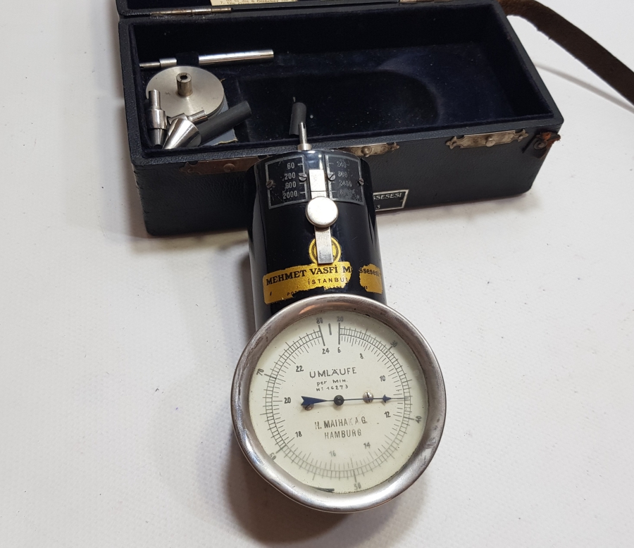 ORİJİNAL KUTUSUNDA MEHMET VASFİ MÜESSESESİ MEKANİK ALET