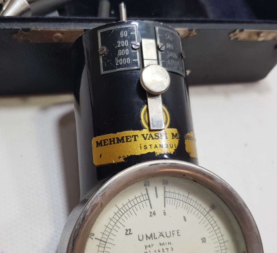 ORİJİNAL KUTUSUNDA MEHMET VASFİ MÜESSESESİ MEKANİK ALET