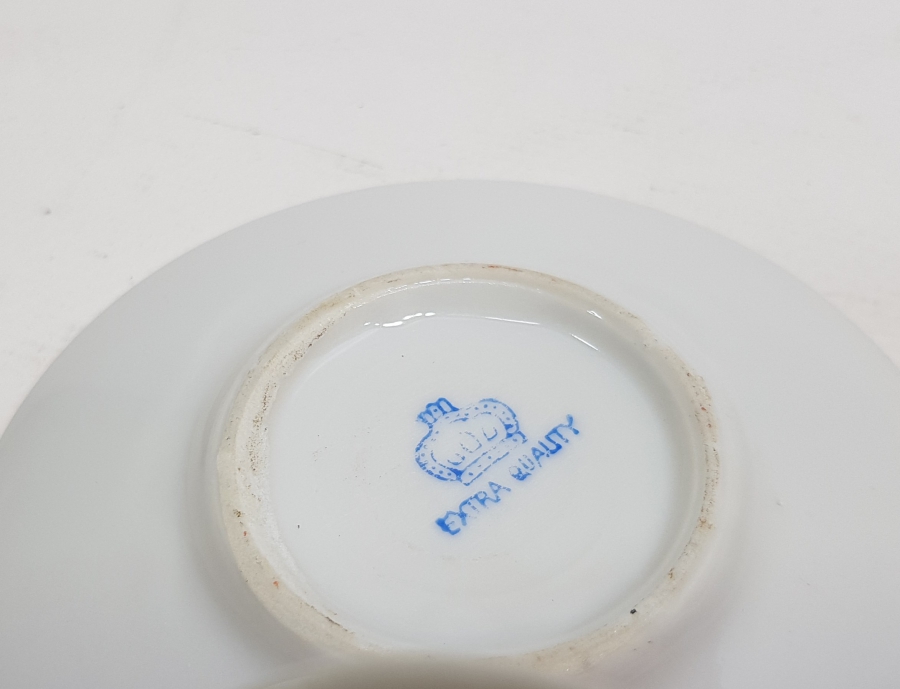 OSMANLI DÖNEMİ AY YILDIZLI KAHVE FİNCANI