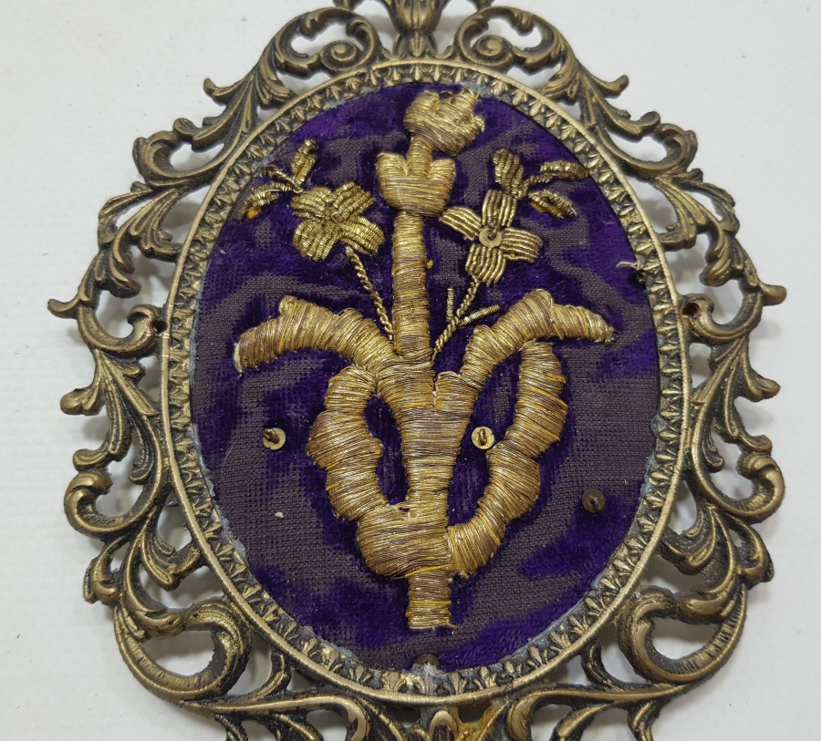 OSMANLI DÖNEMİ SIRMA İŞÇİLİKLİ İĞNELİK