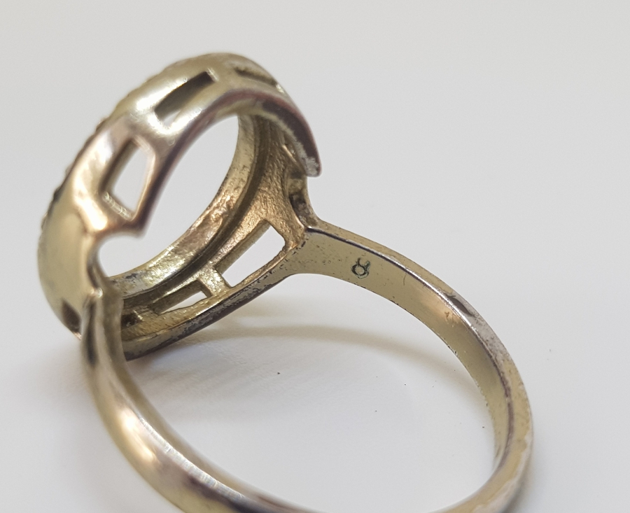 MARGAZİT TAŞLI ALTIN YÜZÜK