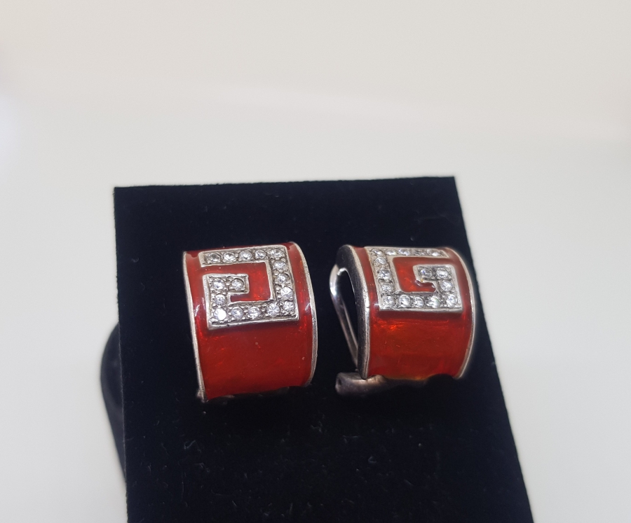 MİNE İŞÇİLİKLİ ÖZEL YAPIM GÜMÜŞ KÜPE