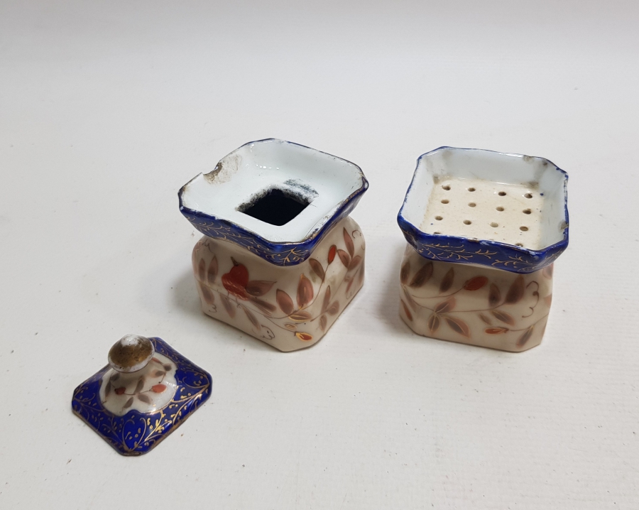 OSMANLI DÖNEMİ ÇOK NADİR SEVRES HOKKA RIHTAN TAKIMI