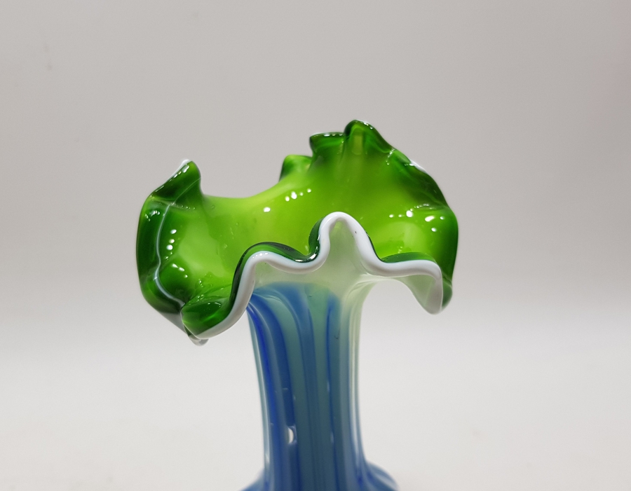 FIRFIRLI ANTİKA MURANO VAZO